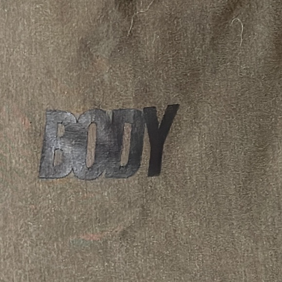 “BODY” Raven Tracey Bodysuit Army Green XL - Picture 2 of 8